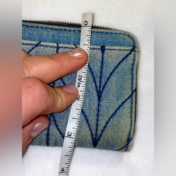 Kate Spade Denim Blue Card Holder - Picture 5 of 5